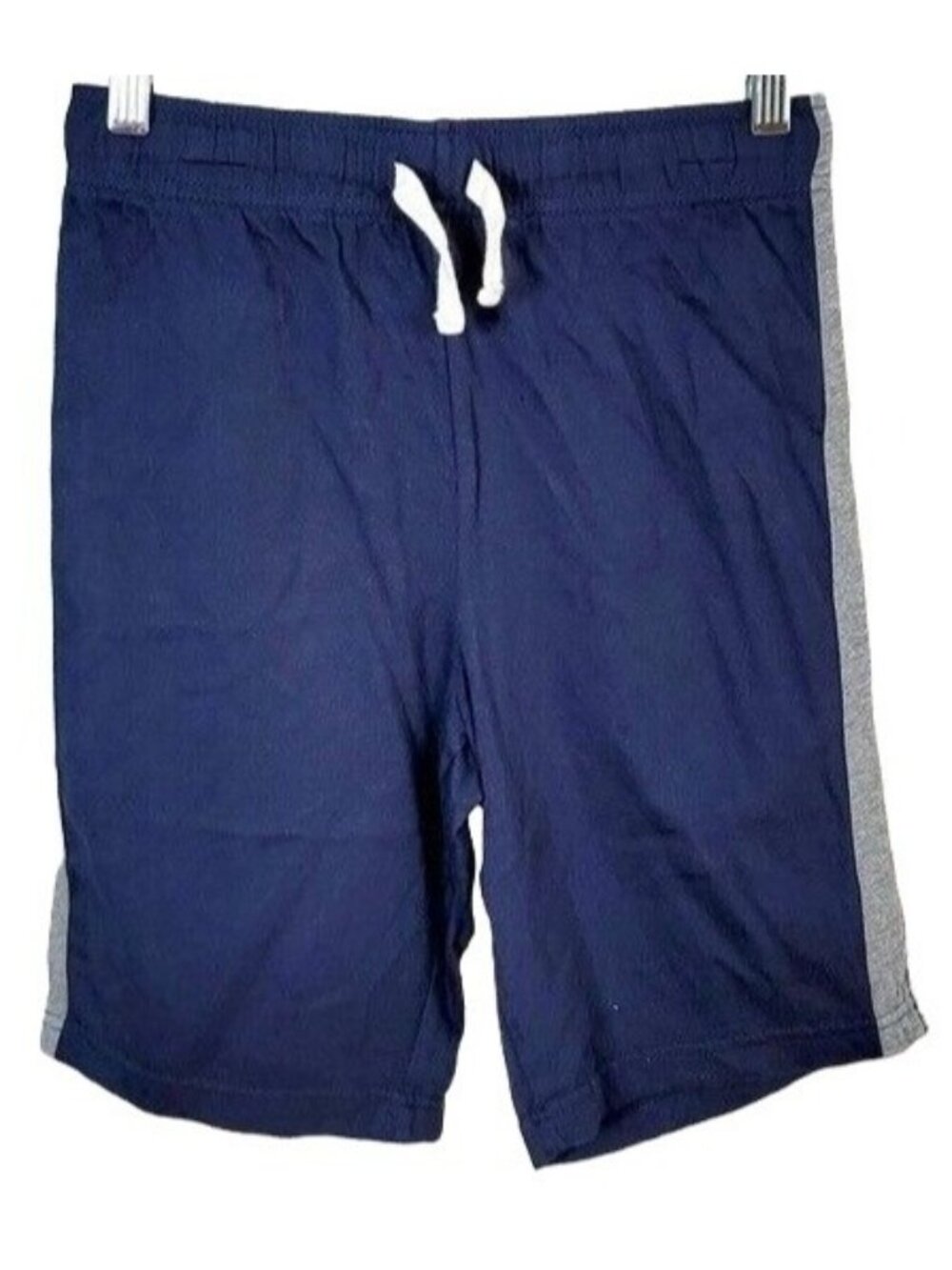 Children's Place Sport Boys Athletic Shorts Blue SZ 10 12 Large Pull On Pockets
